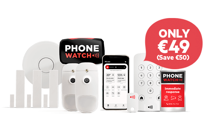 phone watch security cameras